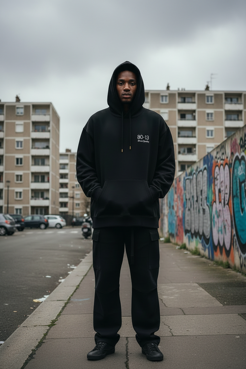 Sweat 80-13 logo blanc